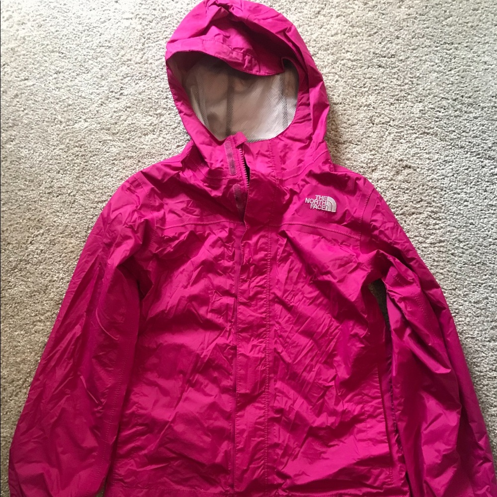 North face girls rain jacket